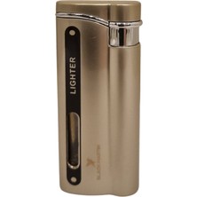 Black Martin Tek Torch Pürmüz Gümüş Metal Puro Çakmağı - TR7823