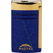 S.T. Dupont Linea Maestra Partagas Mavi-Gold Maxijet Puro Çakmağı 20095 - TR6464