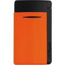 S.t. Dupont Minijet Lacquered Neon Turuncu Puro Çakmağı 10869 - TR7483