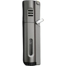 Premium Quality Premiumquality Gunmetal 3 Torch Pürmüz Metal Puro Çakmağı