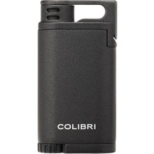 Colibri Belmont Tek Torch Pürmüz Metalik Siyah Puro Çakmağı