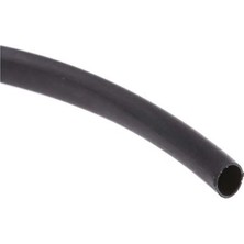 Gwest Makaron-4.0 ,4.0/2.0mm Siyah/1mt Daralan Makaron