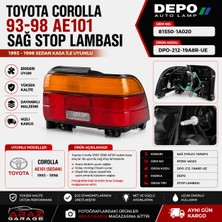 Depo Toyota Corolla 93-98 AE101 Sağ Stop Lambası