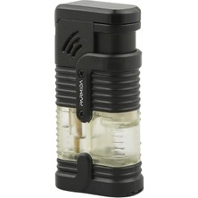 Parmida 3 Torch Pürmüz Siyah Puro Çakmağı - TR7263