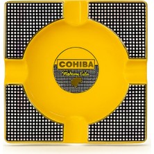 Cohiba Sarı Porselen Dörtlü Büyük Puro Küllüğü - TR8865