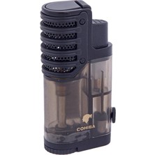 Cohiba 3 Torch Pürmüz Siyah Puro Çakmağı - TR6076