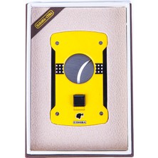 Cohiba Sarı Siyah Kelebek Dizayn Metal Puro Makası Kesici - TR8291