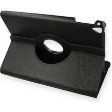 Renas Store Ipad 9.7 (2018) Kılıf 360 Tablet Deri Kılıf - Siyah