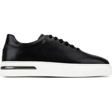 Tamer Tanca Erkek Hakiki Deri Siyah Sneakers & Spor Ayakkabı 1171 25-245 Erk Ayk Y26 Sıyah Tokyo