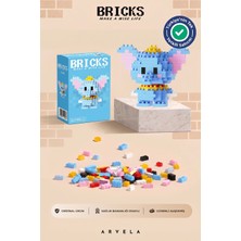 Arvela Bricks Dumbo Karakteri - Eğitici Oyuncak Figür - Orijinal