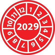 Akdesen 2029KIRMIZI Yangın Tüpü Etiketi