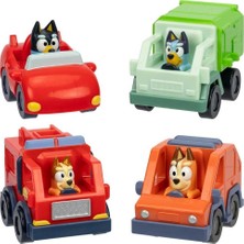 Hobibahçem Bluey 18066 Bluey Figürlü Mini Araçlar- Asorti( 1 Adet Fiyatıdır.)