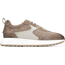 Tamer Tanca Erkek Hakiki Deri Bej Süet Sneakers & Spor Ayakkabı 1171 86-24 Erk Ayk Y26 Bej Suet