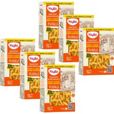 Yayla Kinoalı ve Sebzeli Kırmızı Mercimek Fusilli Bakliyat Makarnası 250 G X6