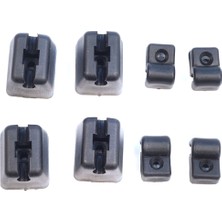 Bross Otomotiv Mercedes G W460 W461 Için Ön Sinyal Lamba Far Kafes Çerçeve Koruyucu Izgara Bağlantı Klips Seti
