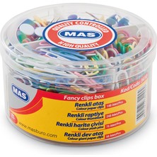 Düzey Mas 3410 Plastik 4 Lü Mix Set ( Renkli Ataş / Renkli Devataş / Renkli Raptiye / Renkli Harita Çivisi )