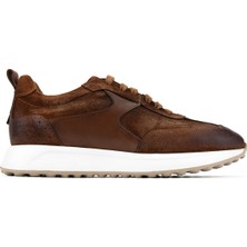 Tamer Tanca Erkek Hakiki Deri Taba Süet Sneakers & Spor Ayakkabı 1171 86-24 Erk Ayk Y26 Taba Suet