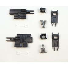 Bross Otomotiv Bmw 5 E39 1996-2003 X5 E53 Için 10 Parça Sunroof Sürgülü Tavan Kılavuz Rayı Kaldırma Kolu Tamir Seti