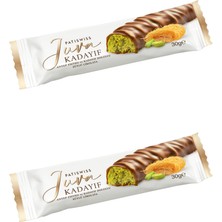Patiswiss Juva Antep Fıstığı ve Kadayıflı Dubai Çikolatası Bar, 30G x 2 Adet