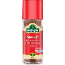 Arifoğlu Muskat Öğütülmüş 55 gr Cam Ambalajda Yüksek Aroma ve Doğal Özellikler