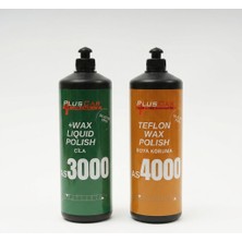 Plus Car Pluscar Pro Ikili Uzun Ömürlü Teflon Zırh Seti - As 3000 Cila ve As 4000 Boya Koruma (2'li Paket)