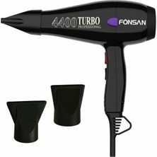 Fönsan PRF-4400 2600 Watt Profesyonel Fön Makinesi 2 Kademe Hız Ayarı ve Soğuk Hava Üfleme