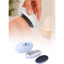Omilife Ped Egg Ayak Rendesi Topuk Nasır Temizleyici Ergonomik Ayak Bakım Törpüsü Pratik Kullanım