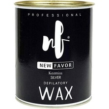 New Favor Silver Depılatory Wax Profesyonel 800 Gr Tüm Ciltler İçin Aromasız Etkili Ağda