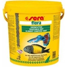 Sera Flora 100 gr Bitkisel Balık Yemi Yüksek Kalite Akvaryum Balıkları İçin Dengeli Beslenme