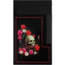S.T. Dupont Ligne 2 Black Memento Mori Puro Çakmağı 16394 - TR6908