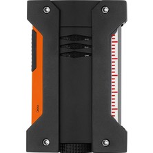 S.T. Dupont Defi Extreme Neon Turuncu-Siyah Tek Torch Puro Çakmağı 21419 - TR7492