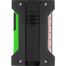 S.T. Dupont Defi Extreme Neon Yeşil-Siyah Tek Torch Puro Çakmağı 21417 - TR7491