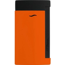 S.T. Dupont Slim 7 Turuncu-Siyah Puro Çakmağı 27769 - TR7583