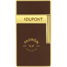 S.T. Dupont Lacquered Biggy Padron Kahverengi Puro Çakmağı 25014 - TR8171