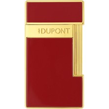 S.t. Dupont Lacquered Slimmy Kırmızı Puro Çakmağı 28030 - TR8437