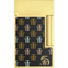 S.t. Dupont Ligne 2 Trinidad 55TH Annieversary Gold Puro Çakmağı 16077 - TR9138