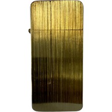 Premium Quality Premiumquality Fırçalı Gold Metal Benzinli Çakmak