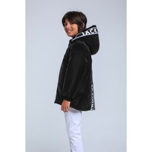 Hause Kids 8-14 Yaş Jack Luxery Erkek Çocuk Mont-Siyah