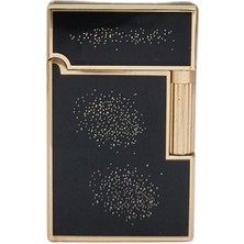 Vindiesel Soft Flame Siyah-Gold Desenli Çakmak - TR7683