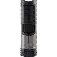 Xikar Tactical Single Lighter Gunmetal Black Puro Çakmağı