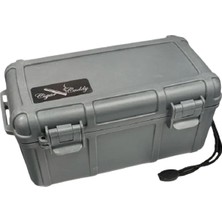 Cigar Caddy 15 Koyu Gri Travel Humidor Puro Kutusu
