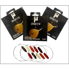 Piarro Profosyonel Uzun Sap Bağlama Teli 0,20 ( 3 Paket )