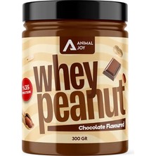 Animal Joy Protein Peanut Butter - Proteinli Fıstık Ezmesi - Çikolatalı - 300 gr