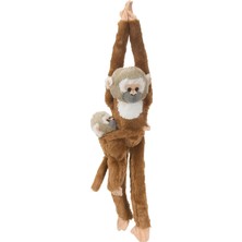 Wild Republic Asılı Yavrulu Sincap Maymunu 50 cm 15264
