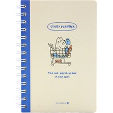Morning Glory 6000 Planlayıcı Defter 18.5X12.5 cm Kedi 12343-89881