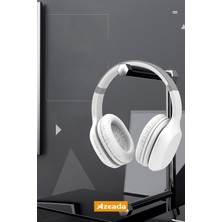 Jopus Android ve İOS Uyumlu Bluetooth Kafa Üstü Kulaklık - 12 Saat Müzik 15 Saat Konuşma Süres Beyaz BH500