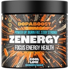 Dopaboost Zenergy Focus Energy Health Cool Lime 24 Servis Takviye Edici Gıda