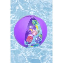 Bestway Deniz Havuz 51CM Şişme Plaj Topu 01 Mor