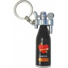 Jobon Gold Love You Design Siyah Benzinli Çakmak