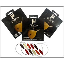 Piarro Profosyonel Kısa Sap Bağlama Teli 0,18 ( 3 Paket )